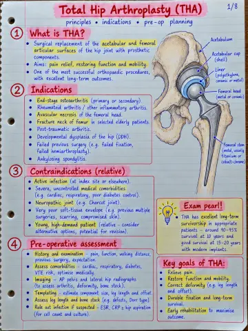 Total Hip Arthroplasty (THA) preview